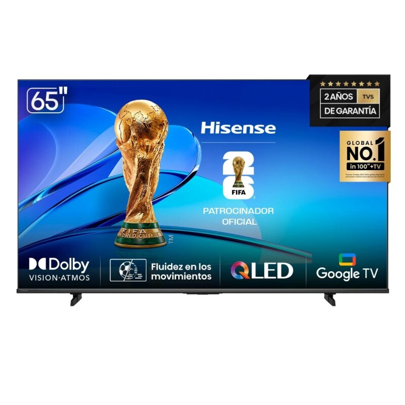 SMART TV HISENSE 65" QLED SERIE Q6N - 4K ULTRA UHD SMART TV HISENSE 65" QLED SERIE Q6N - 4K ULTRA UHD