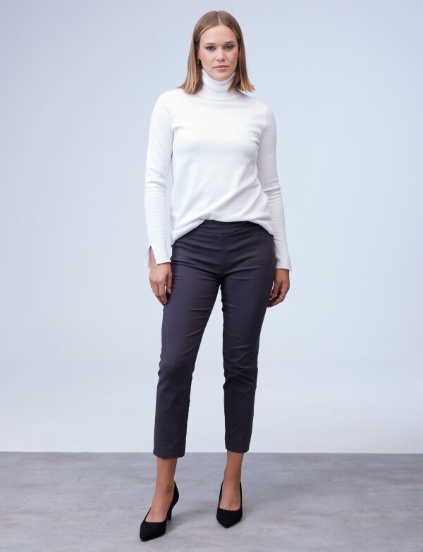 Pantalon Recto Moldeador GRIS OSCURO