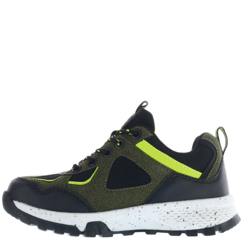 Championes de Niño Croco Kids ANNE acordonado Verde Oliva