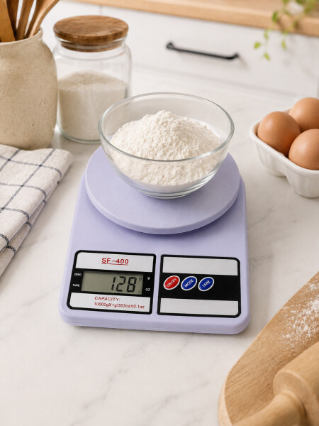 BALANZA COCINA BLANCO