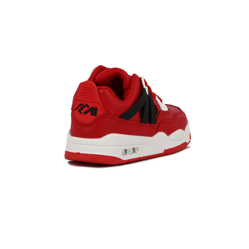 Austral Casual Niños C/cordones-niño/a Rojo-negro