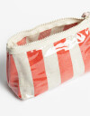 Porta Cosméticos Portacosméticos Rayado Rojo - Rojo Medio