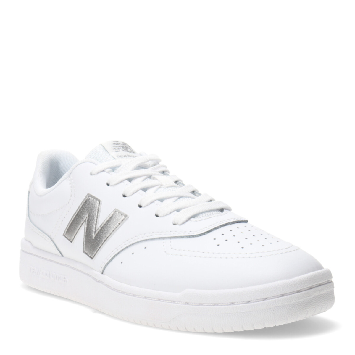 Championes de Mujer New Balance - Blanco - Plateado 