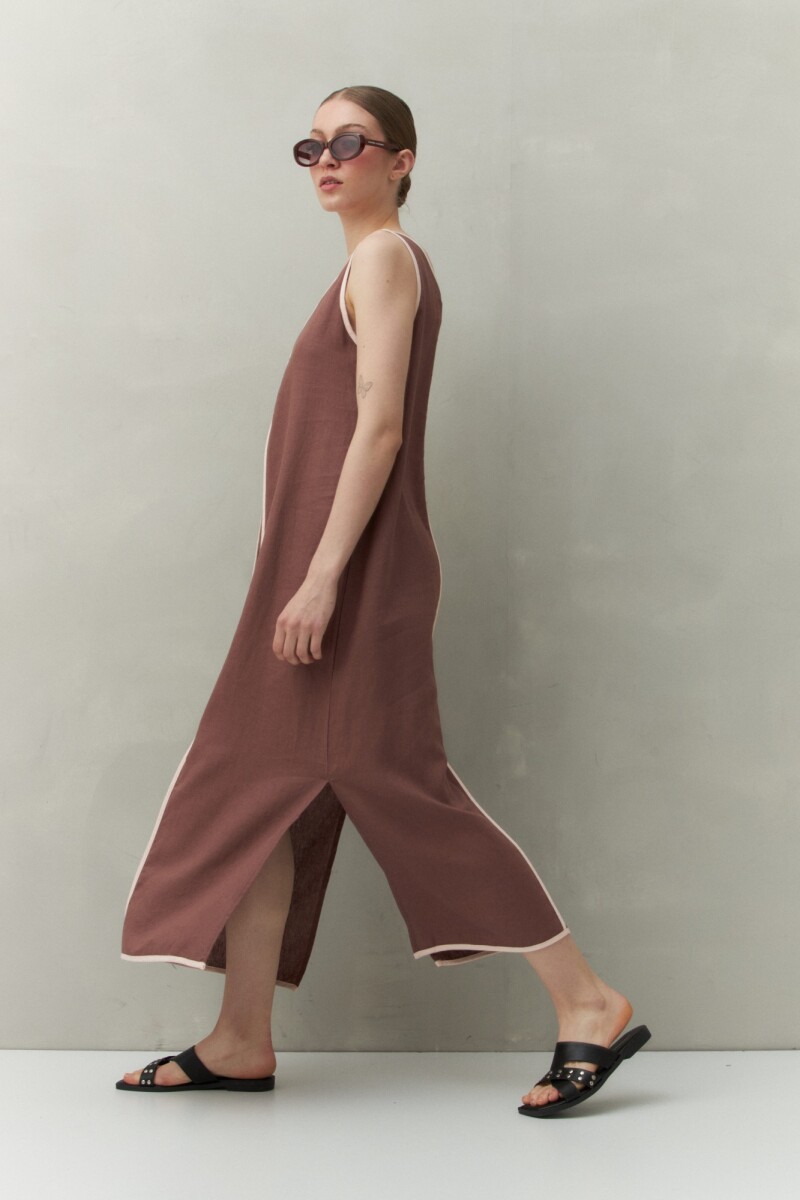 VESTIDO CALEB Chocolate