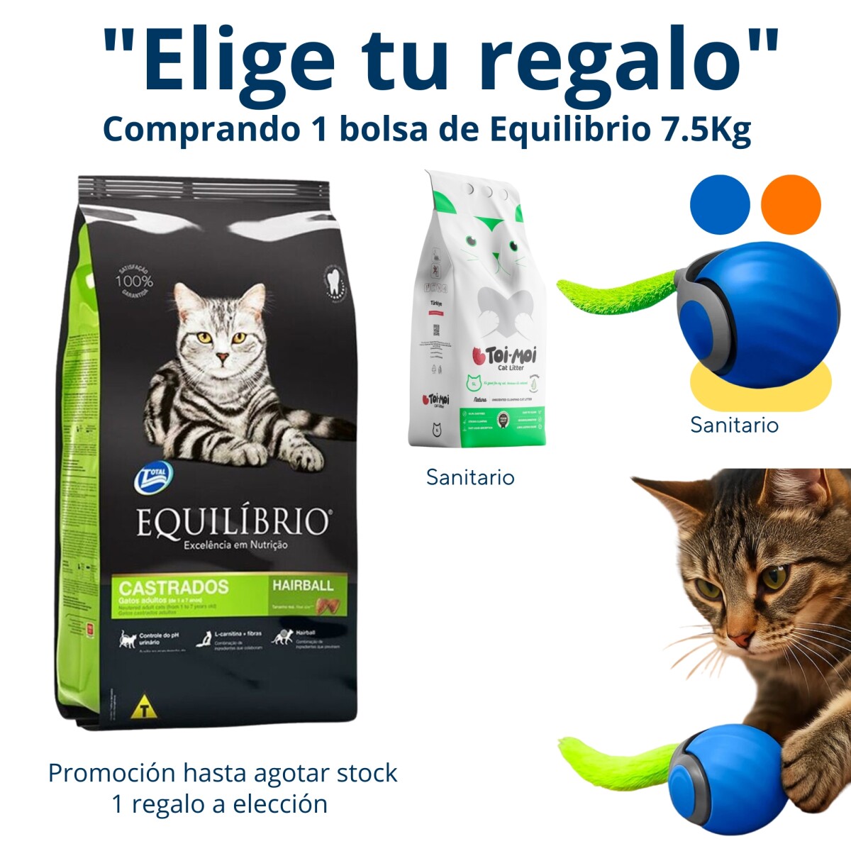 Equilibrio Gato Castrado 7.5 Kg 