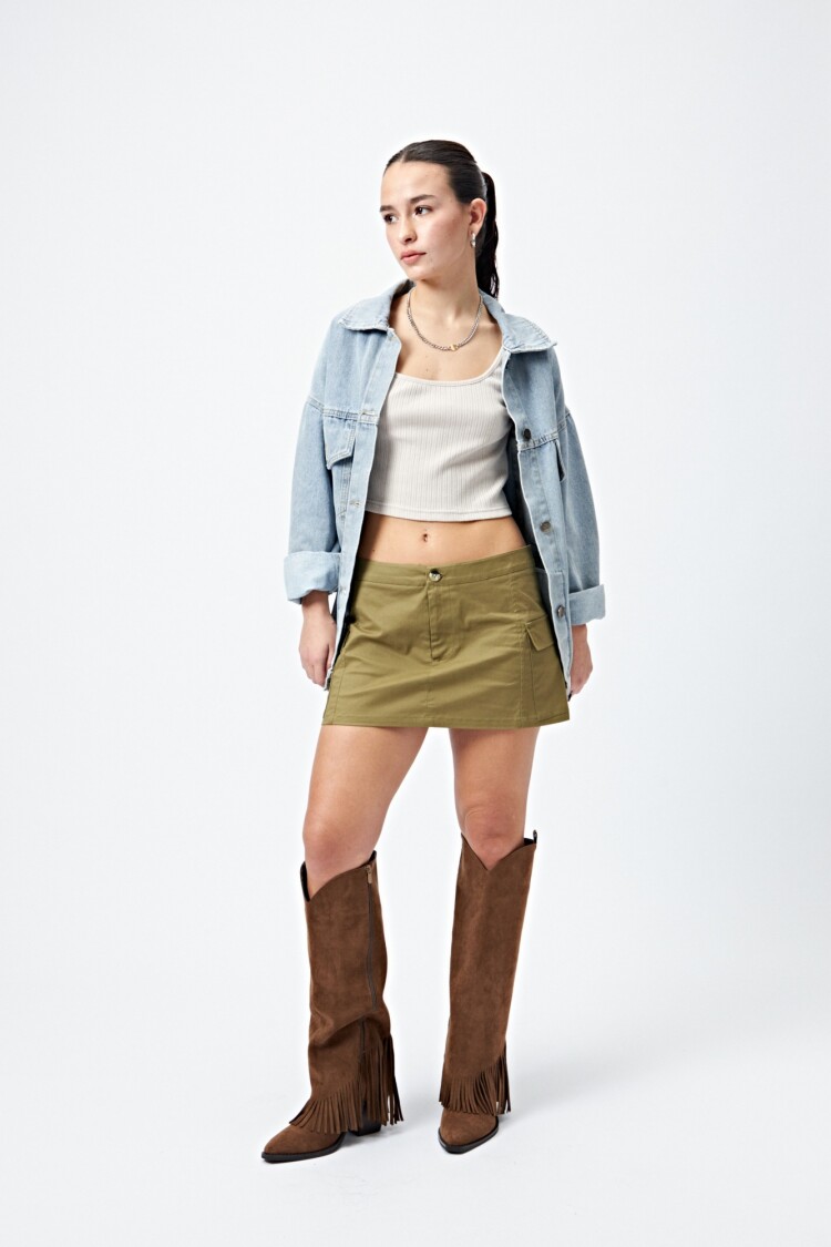 FALDA LICHT Verde Militar