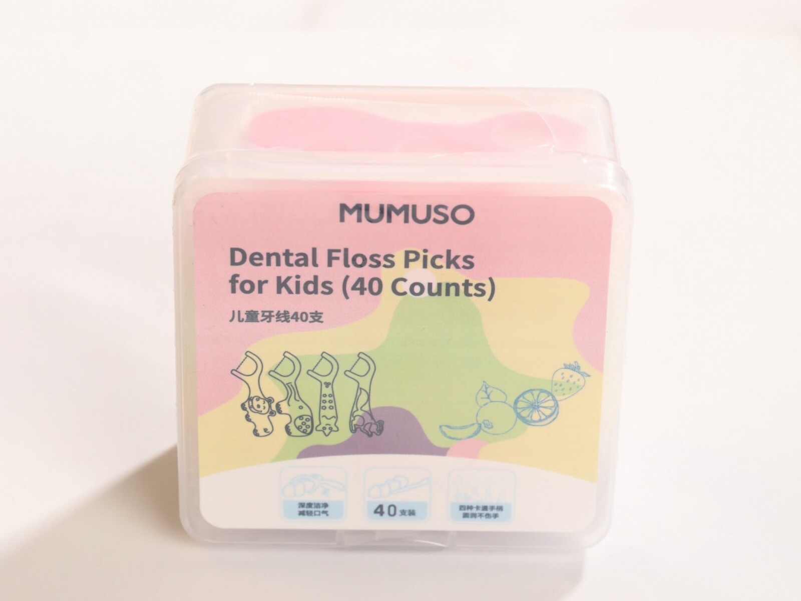 SELECCIONES DE HILO DENTAL PARA NIÑOS (40 CUENTAS) 