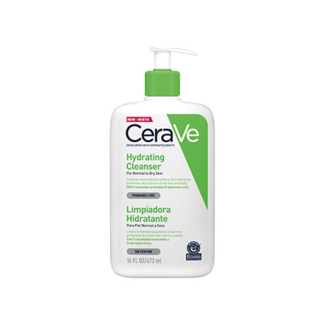 Limpiador Hidratante CeraVe Rostro y Cuerpo 473 ml