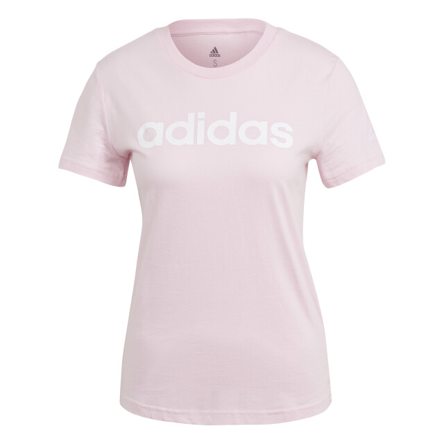 Remera de Mujer Adidas Wns Logo Rosa - Blanco