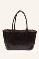 TOTE TRENZA Marron