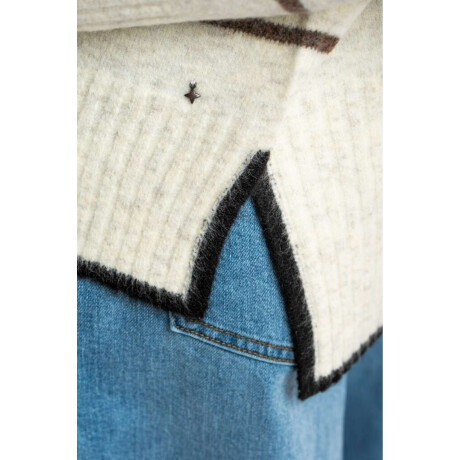 Sweater Rayado Marron