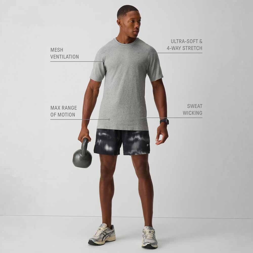 Polo The Training Day Tee Hombre Mid Grey Htr