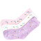 Medias de Niña MINI Miss Carol MEDIA TULIP PACK X3 Blanco / Rosado / Lila