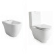 Juego Inodoro Bidet Fontana Touchless Ferrum