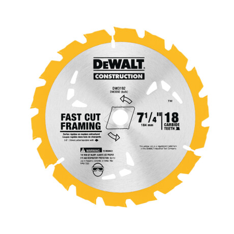 HOJA SIERRA CIRCULAR 7 1/4 18D DW3592B10 DEWALT N/a