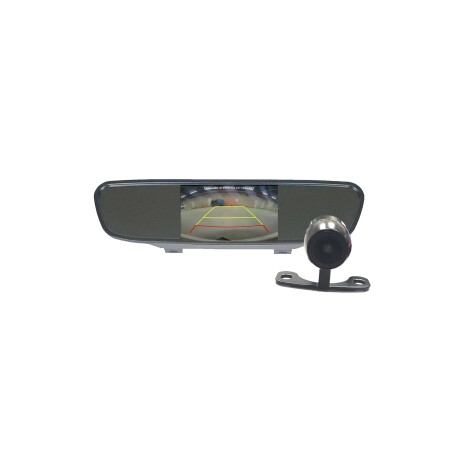 Kit Espejo Retrovisor Con Camara De Retroceso 4.3" Kit Espejo Retrovisor Con Camara De Retroceso 4.3"