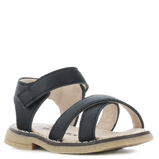 Sandalia de Niña Mini Miss Carol ARIS con velcro Negro