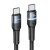 Cable De Datos Carga USB-C A USB Tipo C 100w 1.2M Usams Variante Color Negro