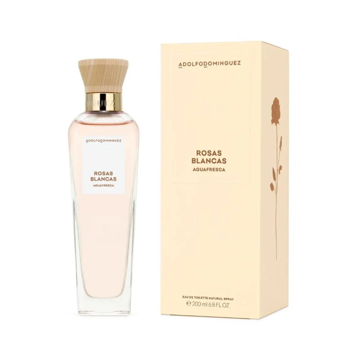 Perfume Adolfo Dominguez Agua Fresca Rosas Blancas EDT 200ml 