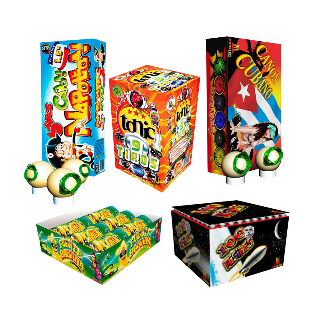 COMBO (NAPOLEON-CUBANO-MISIL100-BANANA-TONIC) (11) COMBO (NAPOLEON-CUBANO-MISIL100-BANANA-TONIC) (11)