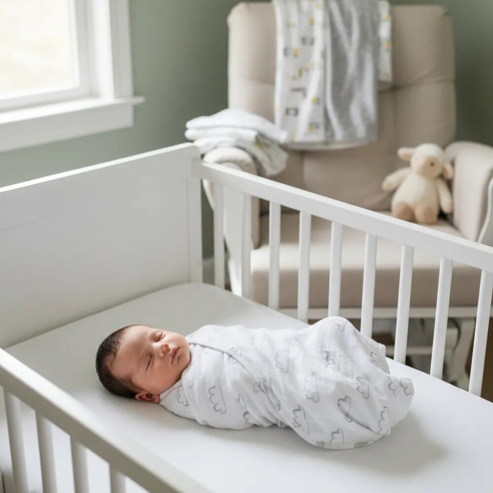 Set sabanas recibidores multifuncion gerber x4 elefante gris