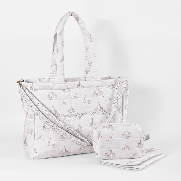 Bolso Bebe Kai II Jirafas Rosa