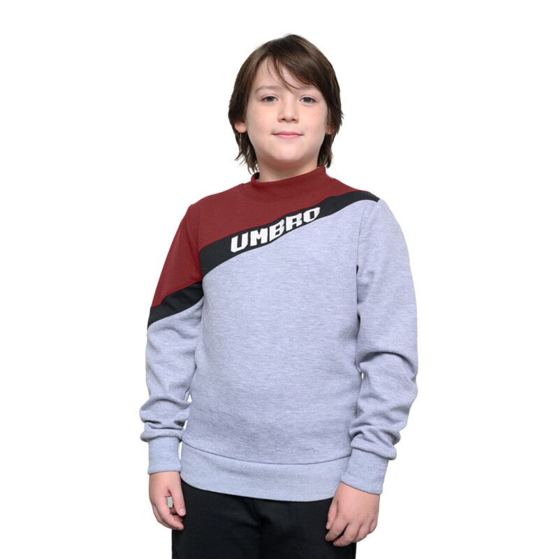 Buzo de Niño Umbro Gris Melange - Bodo