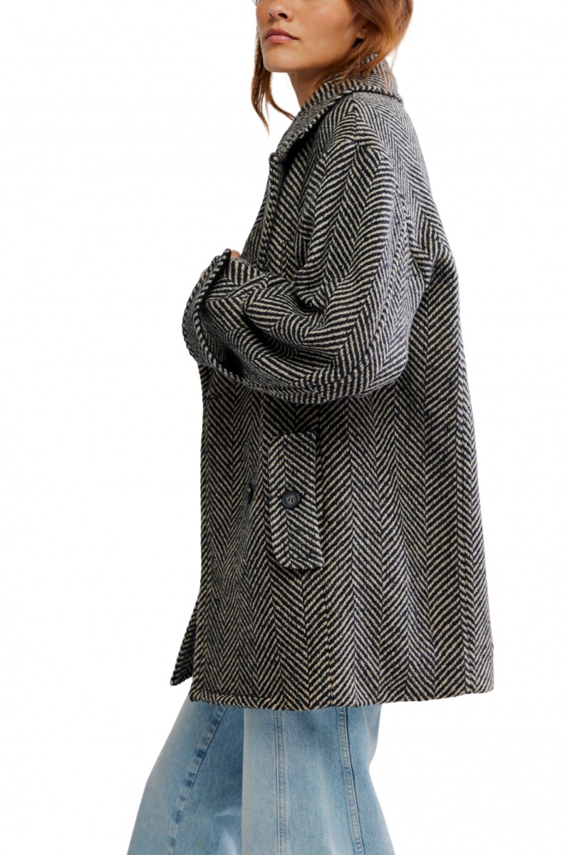 ABRIGO ARI LANA Negro