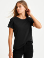 Remera Cordata Negro