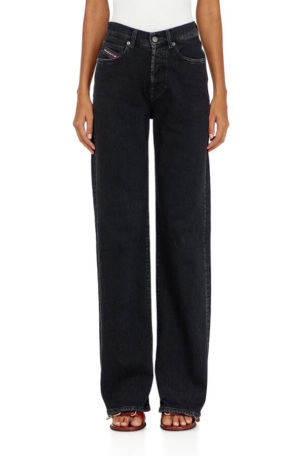 Jean Para Mujer 1971 D-Sent Negro/gris Oscuro