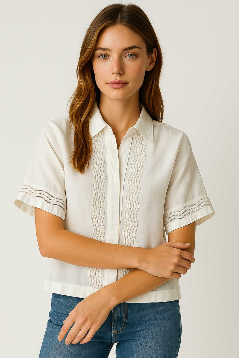 Camisa Nayra - Blanco 