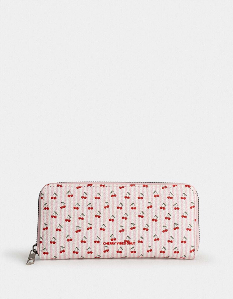 Billetera Fichero - Estampado Rayas 