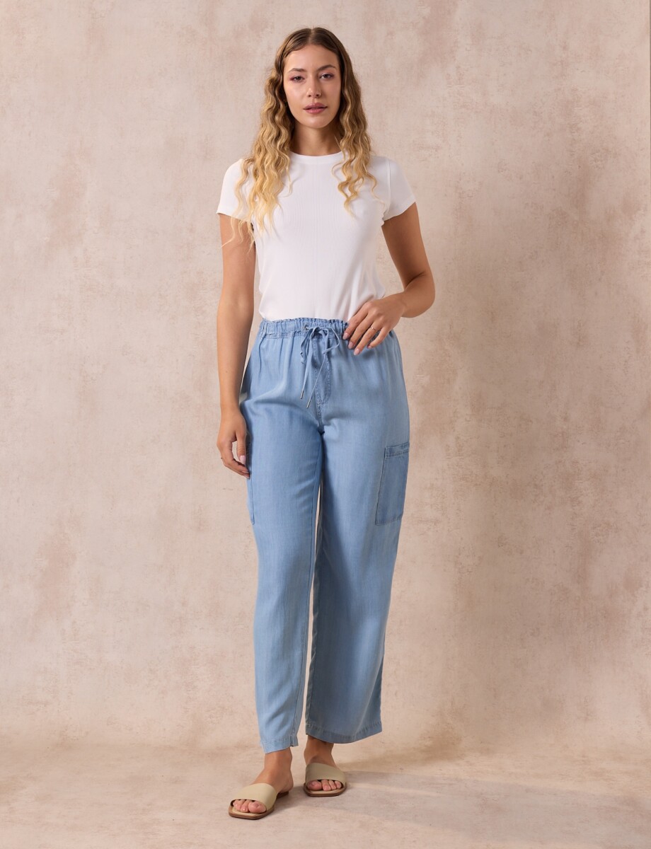 Pantalon Lyocell Bls - Jean Claro 