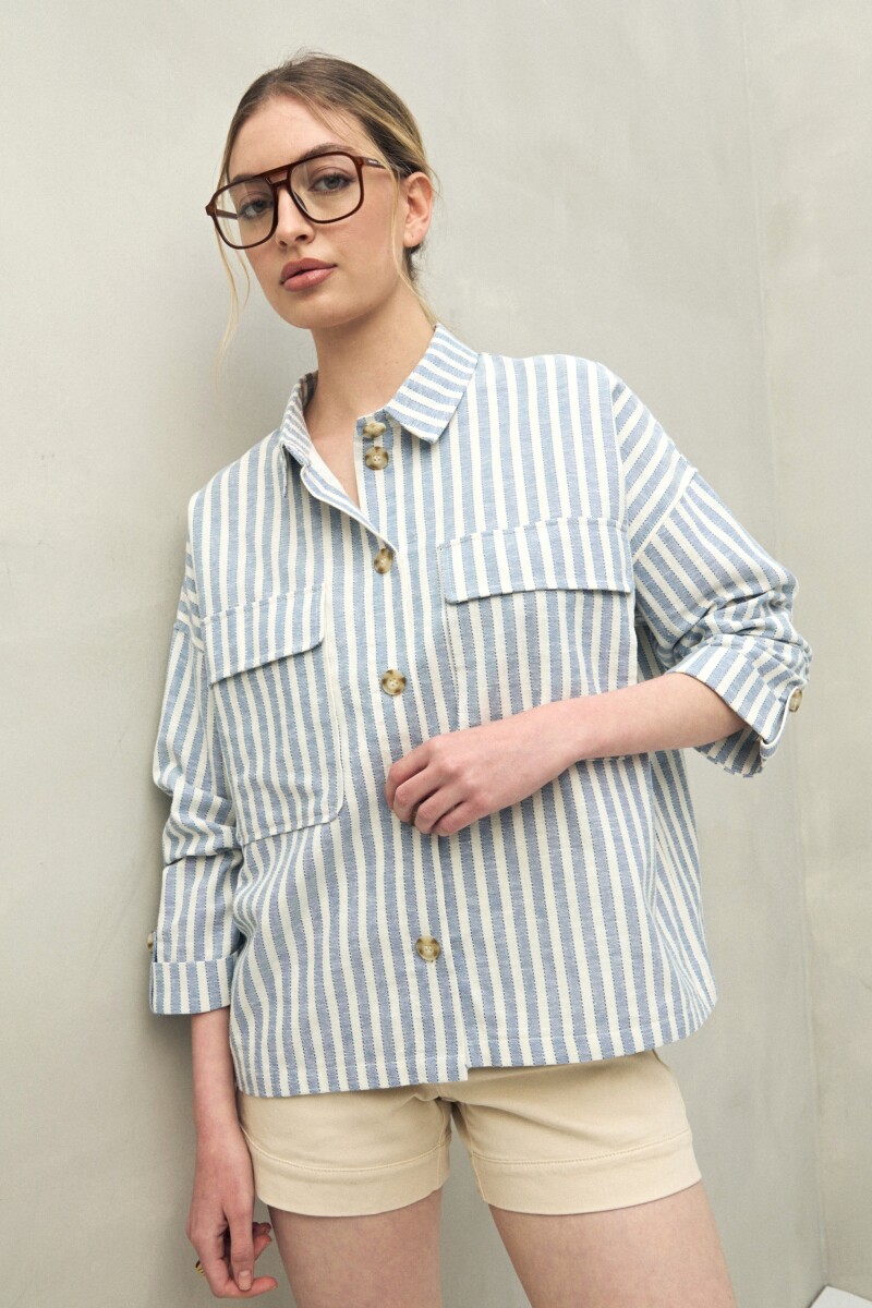 CHAQUETA PRUGA Rayas