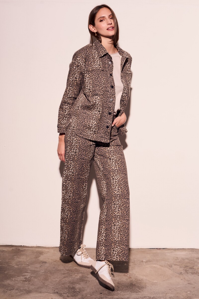 Sobrecamisa Animal Print Animal Print