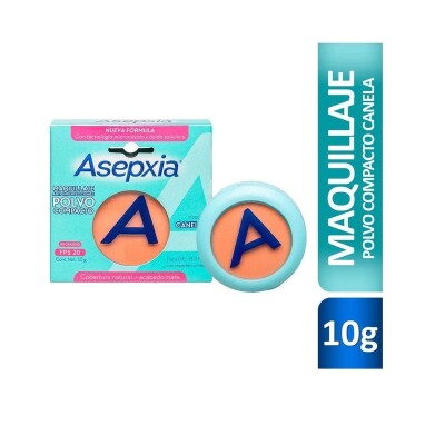 Maquillaje Asepxia Polvo 10 Grs. - Canela Maquillaje Asepxia Polvo 10 Grs. - Canela