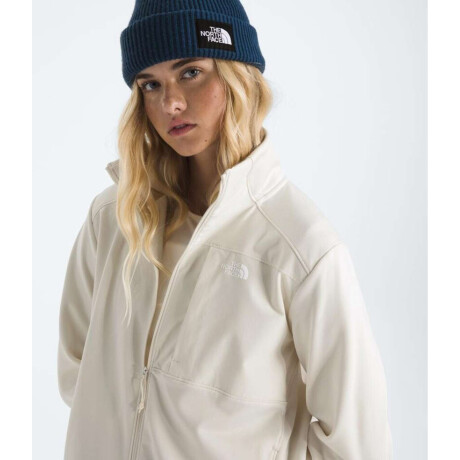 Campera polar con cierre White Dune