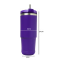 Vaso Termico de 900ml Con Parlante violeta