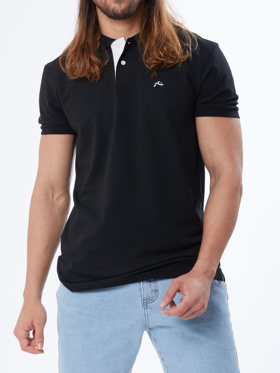 POLO PEPER S23 RUSTY - Negro 