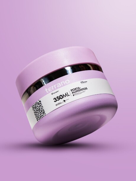 Contenedor de alimento 350ml Lila