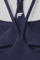 Top Fabletics Built In Bra Azul