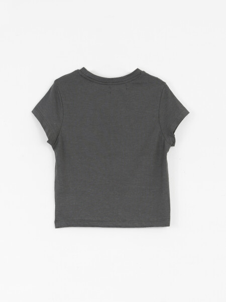 REMERA XANA GRIS OSCURO