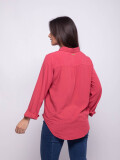 CAMISA FOSSAN Rojo Granadina