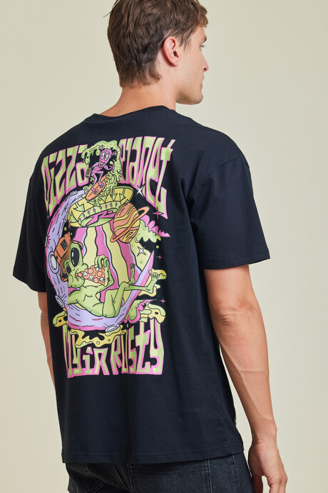 T-SHIRT JULEN RUSTY Negro