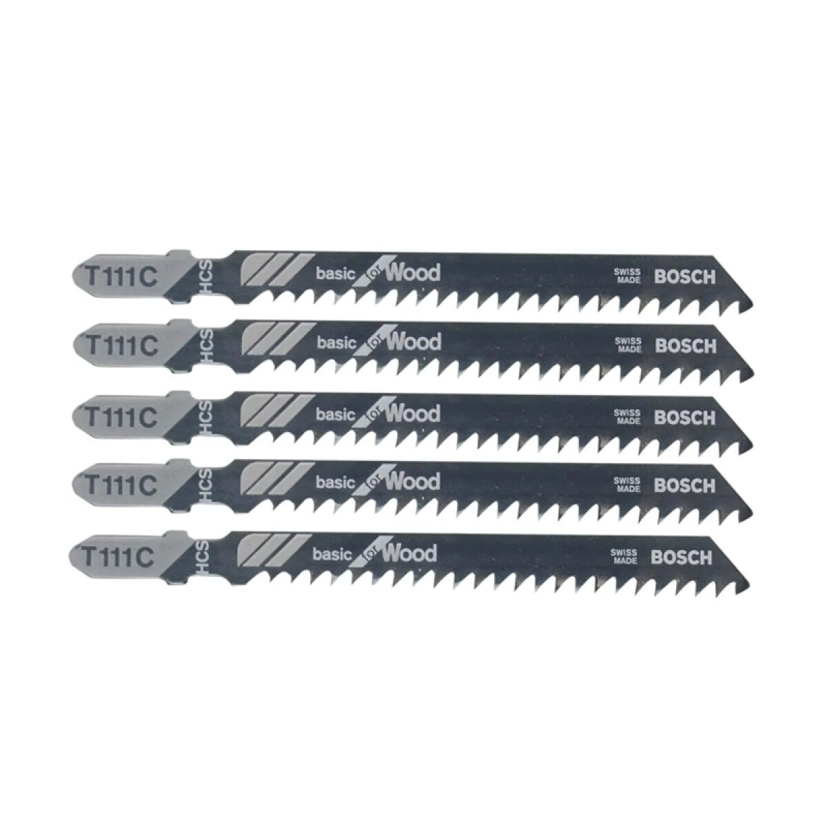 5 Hojas caladora para madera - BS3410 