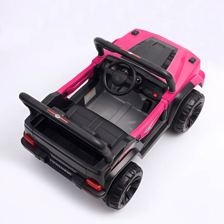 Auto A Bateria Cuatriciclo Wagon 4x4 C/control Remoto Rosa