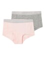 Pack 2 Bombachas Hipster Barely Pink