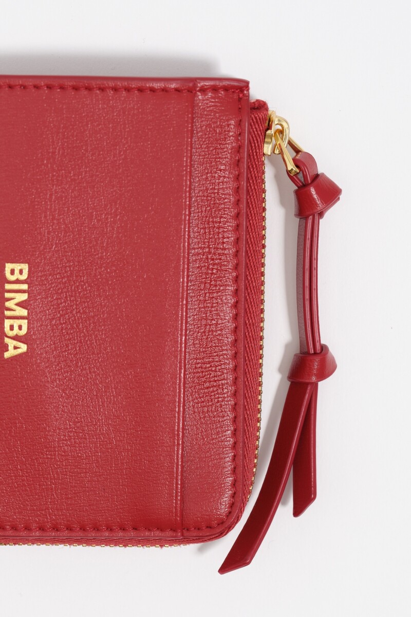 BILLETERA Rojo