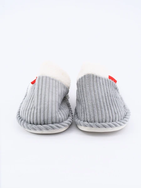 PANTUFLA JULES GRIS CLARO