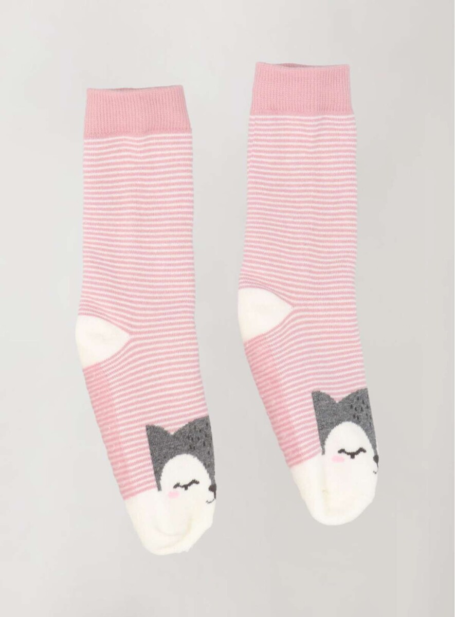 Medias kids con antideslizante de goma en planta - Estampado 1 
